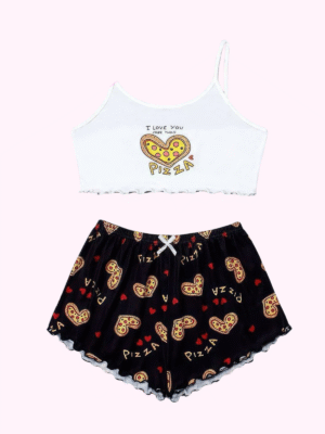 Pizza pijamas 2 pieces