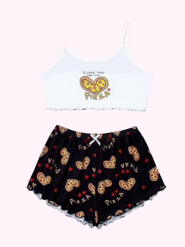 Pizza pijamas 2 pieces